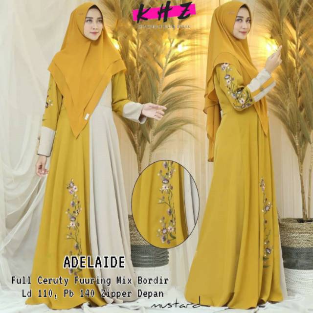 Adelaide gamis syari