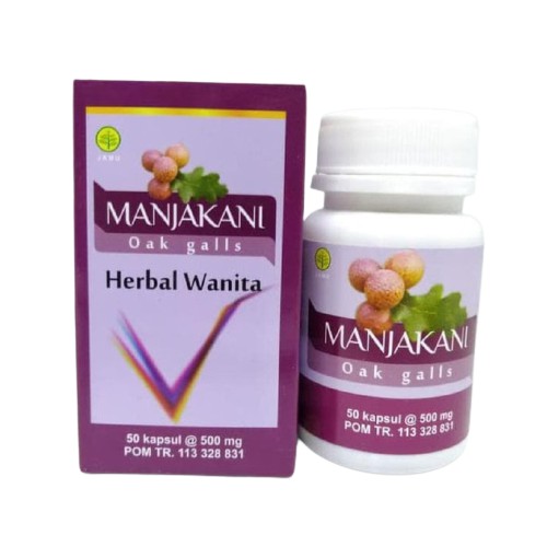 Kapsul MANJAKANI Oak Galls TOGA NUSANTARA 50 KapsuL