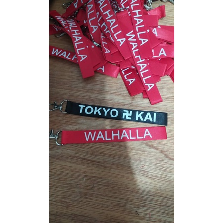 STRAP KEYCHAIN WALHALLA VALHALLA TOKYO KAI TOKYO REVENGERS TOMAN MANJI MIKEY DRAKEN