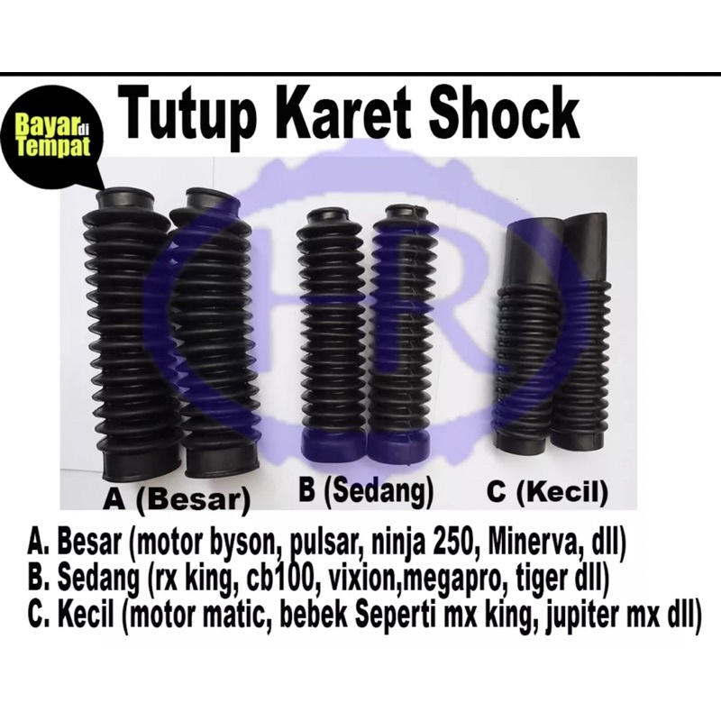 karet shock depan cover shock depan kondom shock universal