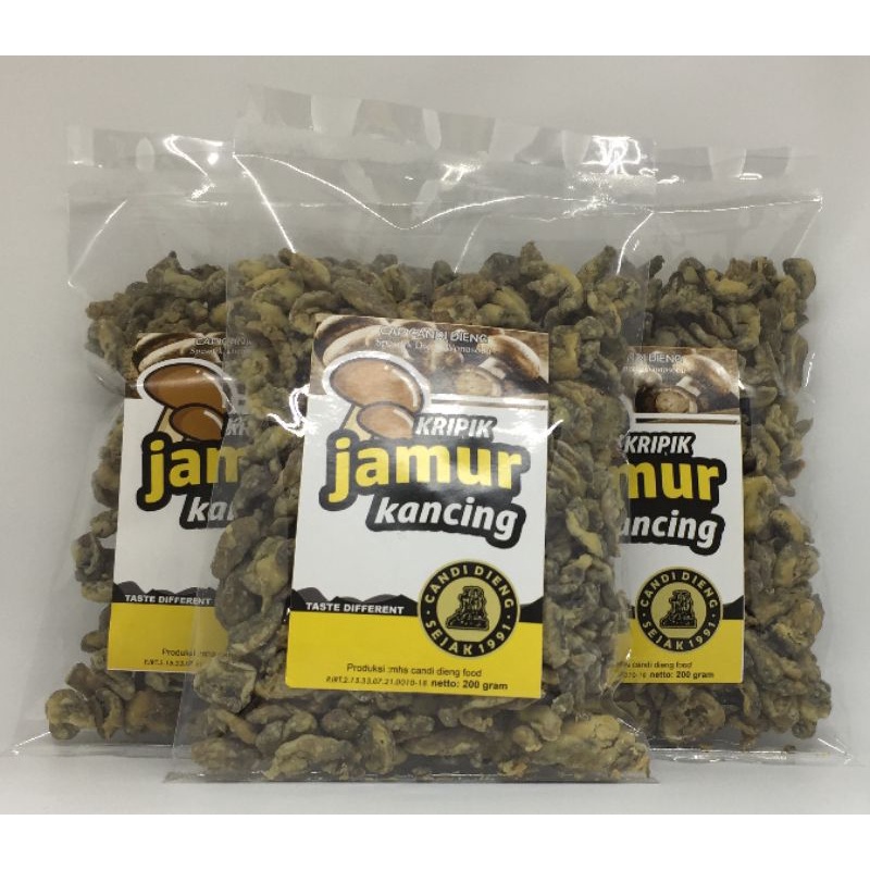 

Kripik Jamur Kancing 200gr