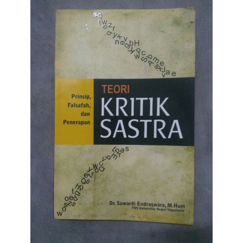 

Teori Kritik Sastra