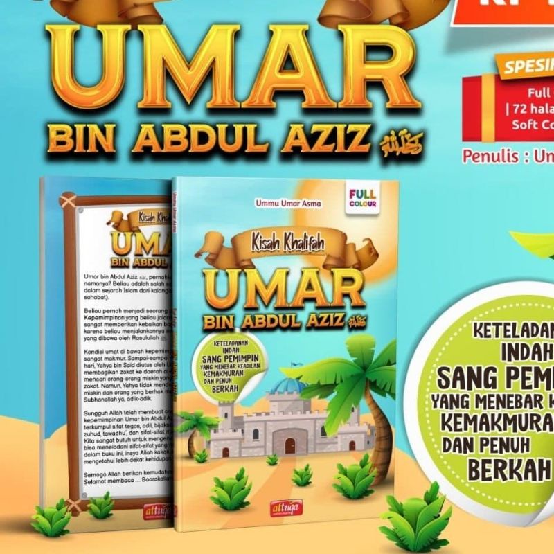 Kisah Umar Bin Abdul Aziz (Full Colour)