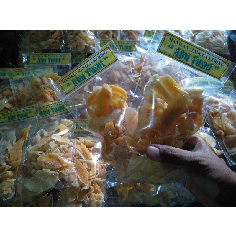 Manisan Mangga Kering Cod 100gr Shopee Indonesia