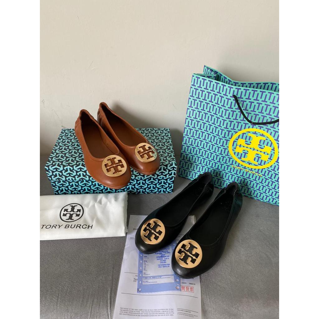 SEPATU Tory burch classic flat shoes FLATSHOES SEPATU WANITA