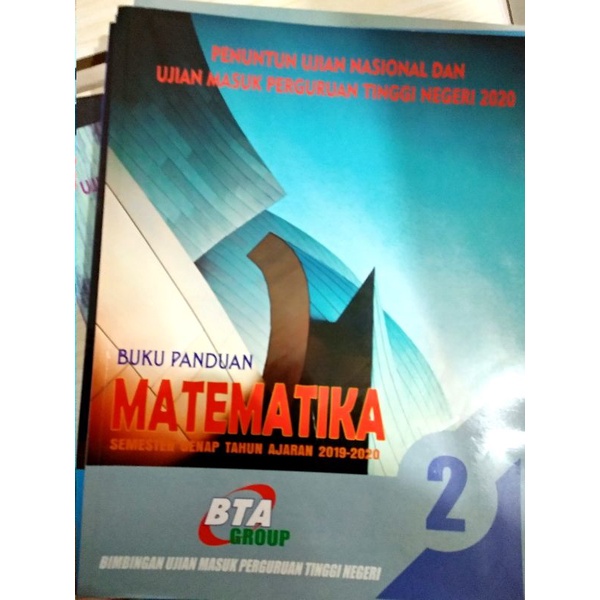 PRELOVED BUKU LATIHAN BTA MATEMATIKA 2//2020//UTBK//SBMPTN//UJIAN MANDIRI