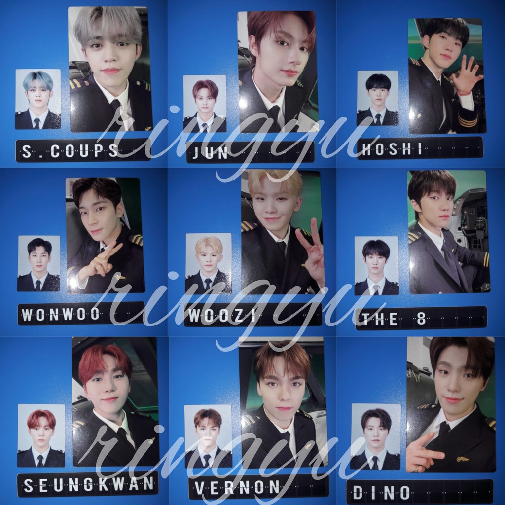 SEVENTEEN MEMBERSHIP KIT PHOTOCARD + PHOTO ID + STICKER 2021 ( MEMBER SET)