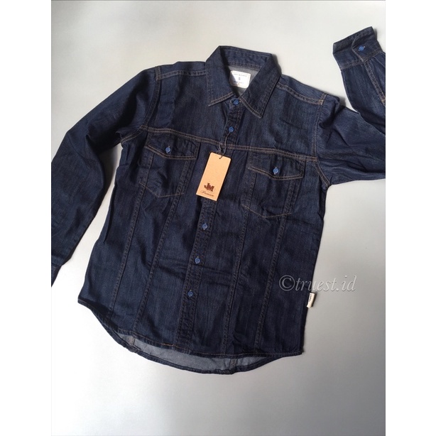 Kemeja Denim Pria Jimmy Martin Original