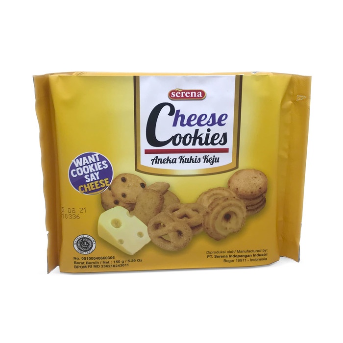 

Wafer-Biskuit- Serena Cheese Cookies 150Gr -Biskuit-Wafer.