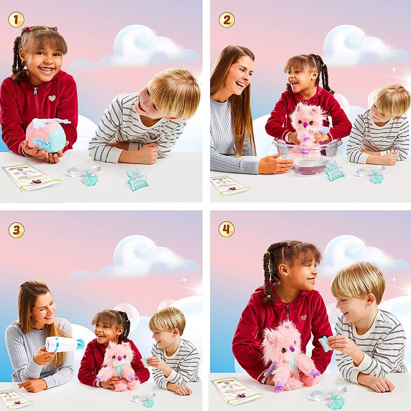 Mainan Boneka Stuffed Plush Little Live Scruff-A-Luvs Ibu &amp; Bayi / Anjing / Unicorn 2022