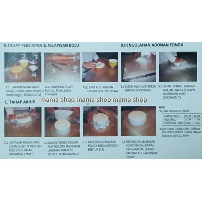 

Toko-Bahan-Kue- Fondant Putih White Merk Fondx Sugar Icing Gum Paste Hiasan Kue Ultah -Terlengkap-