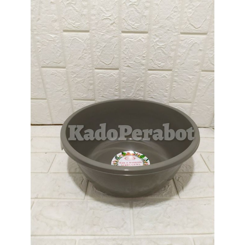 baskom abu 30cm no 14 - ember cuci piring - ember bilas sayur - baskom