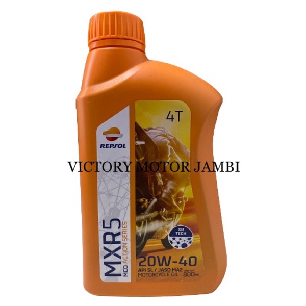 OLI MESIN REPSOL MXR5 4T 20W-40 0,8L REPSOL OIL