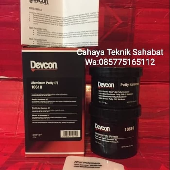 Devcon aluminum putty/devcon f/devcon 10610