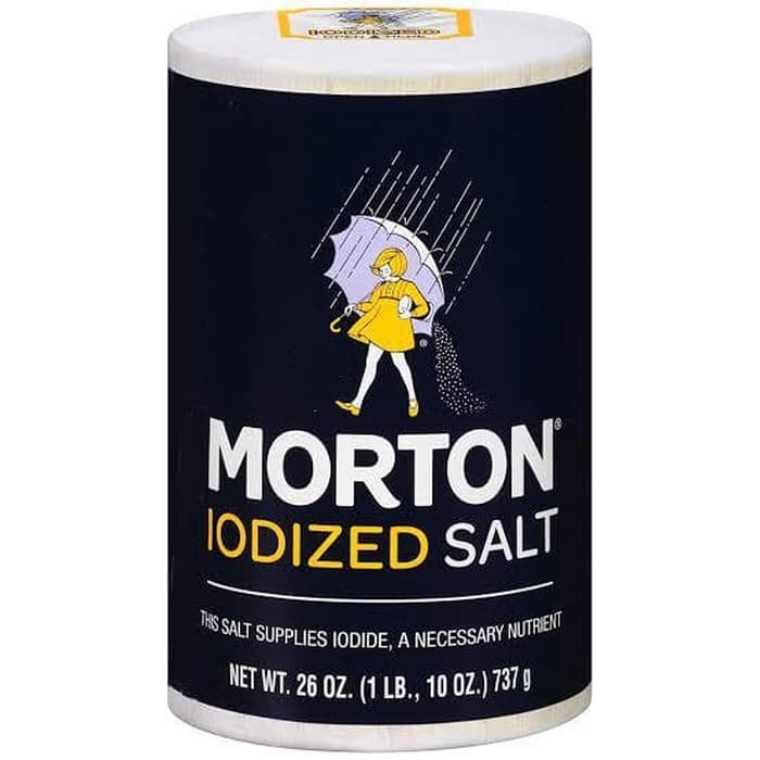 

Morton Iodized Salt 737 gr Garam Import Beriodium