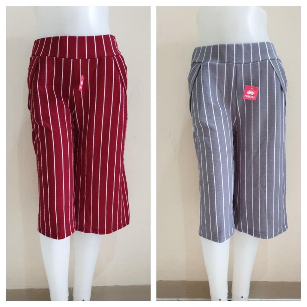 SB Collection Celana Pendek Mira Shortpants Casual Kulot Jumbo Wanita