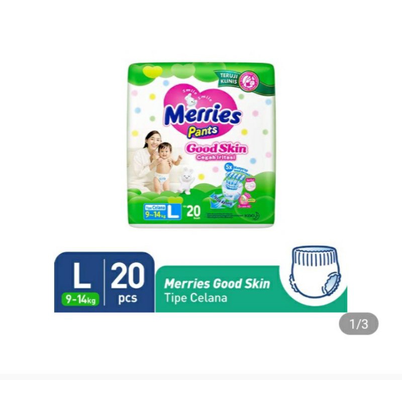 popok merries L isi 20