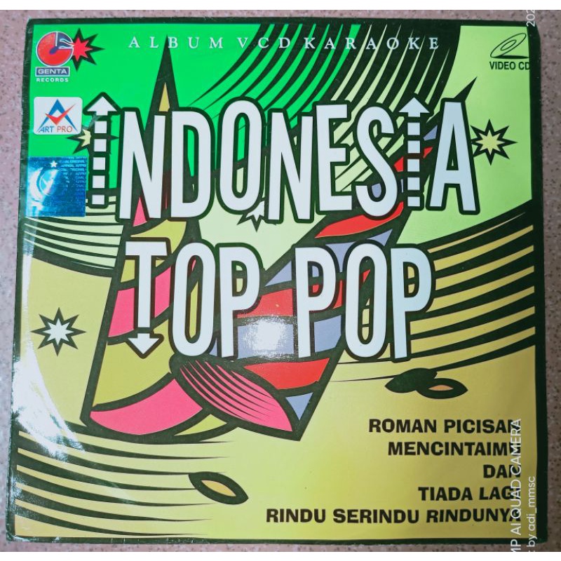 VCD original MTV karaoke Indonesian top pop