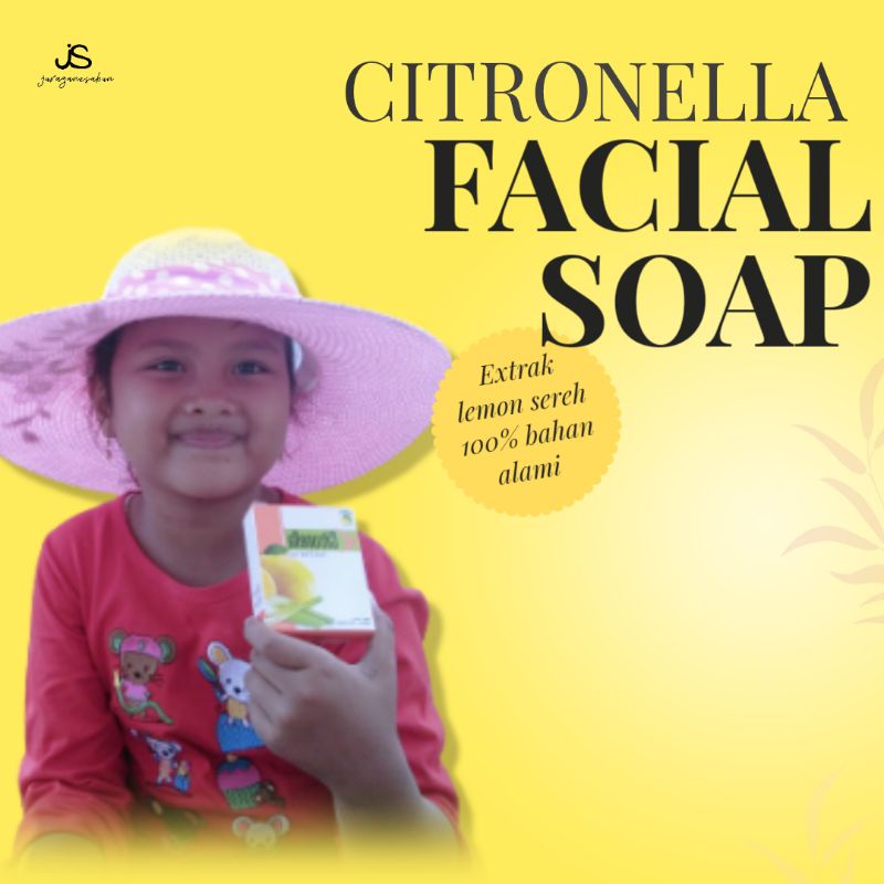 Sabun Citronella Penghilang Gatal Alergi Gudik Gigitan Nyamuk Kesehatan Anak Dewasa Segala Usia