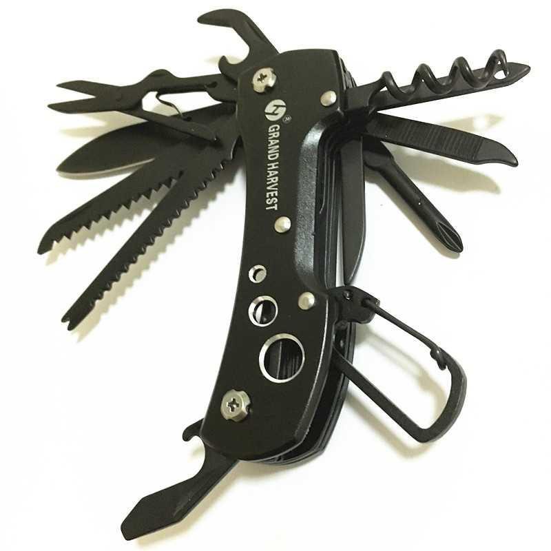 Pisau Serbaguna Swiss Army Pocket Knife EDC - MKE16