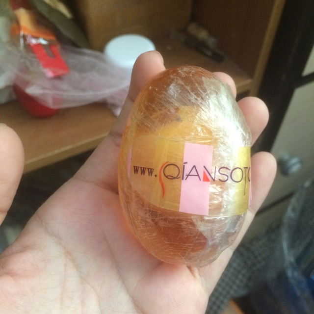 Egg soap sabun telur collagen unik qiansoto