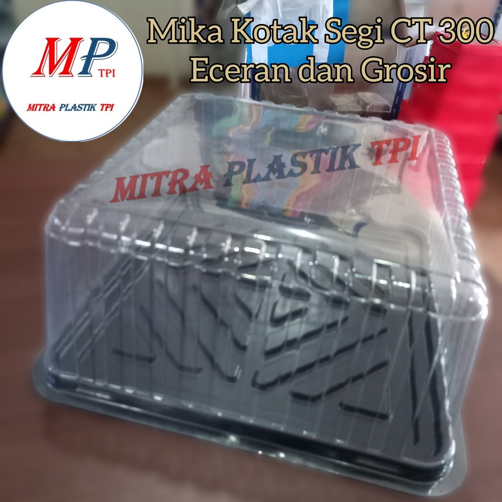 Mika CT 300 Kotak / Mika Kue Tart / Mika Kotak Tinggi