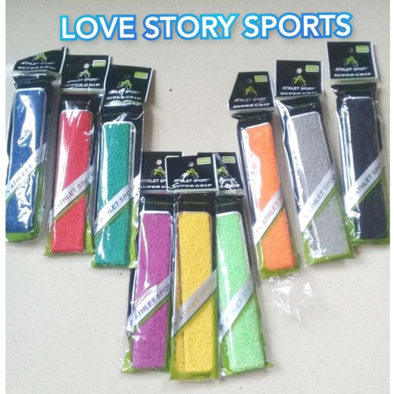 GRIP RAKET / BADMINTON ATHLET - SPH HANDUK TIPIS POLOS GROSIR