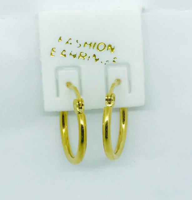 anting fashion wanita anting titanium anting ring anting gyspy