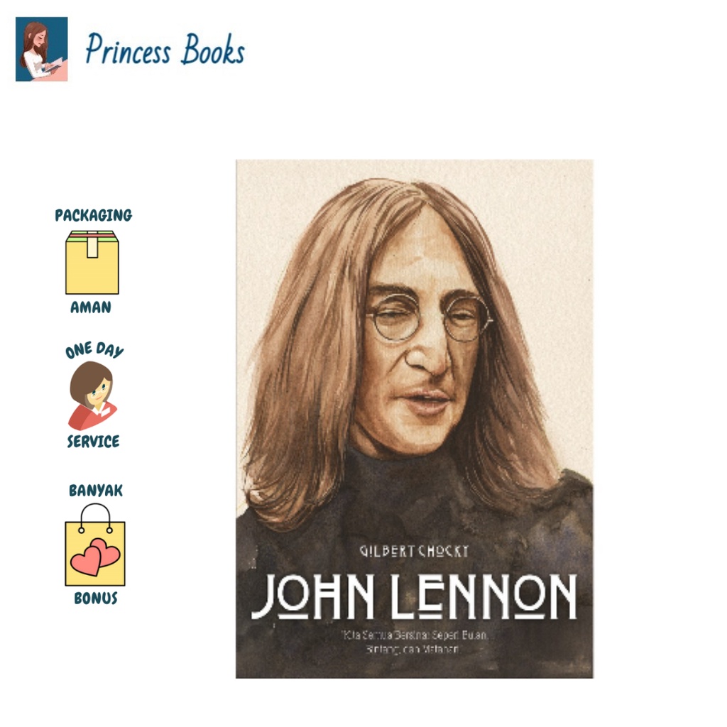 BUKU BIOGRAFI | JOHN LENNON | Second Hope