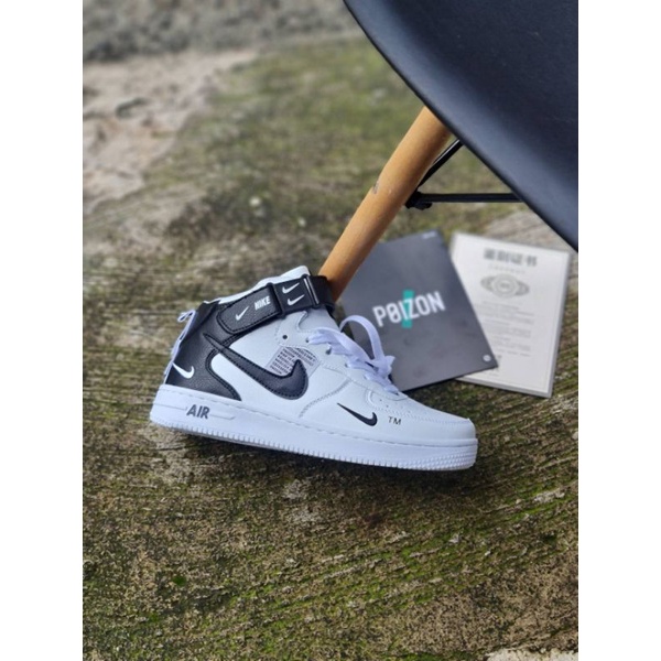 Sepatu • Sneakers Air For 1 Mid Kualitas Import