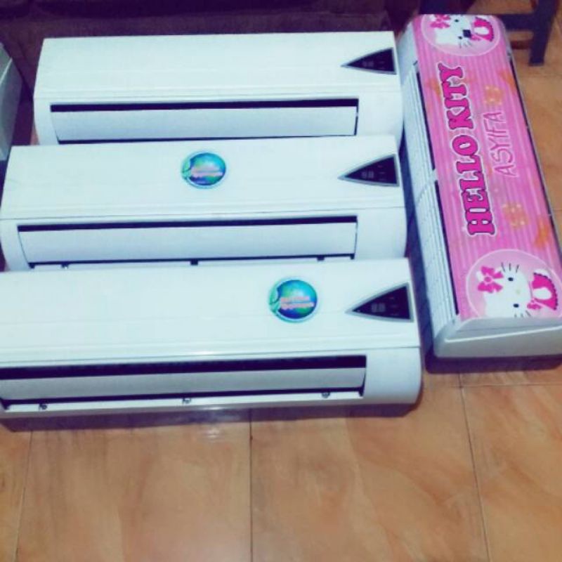 kipas angin model ac keren 2pk sudah pakai remote