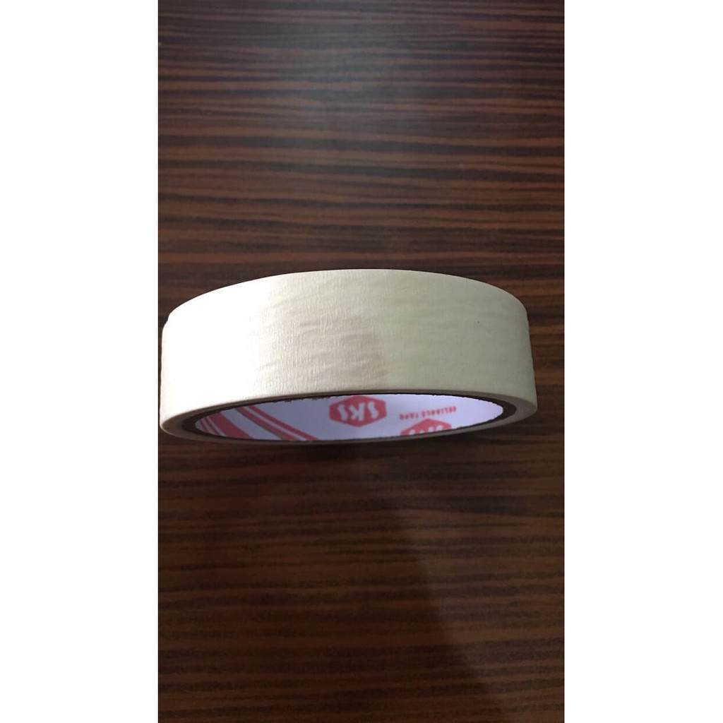

LEM KERTAS SKS 2 INCH/MASKING TAPE 48MM/ISOLASI/SOLATIP KERTAS/SOLASI