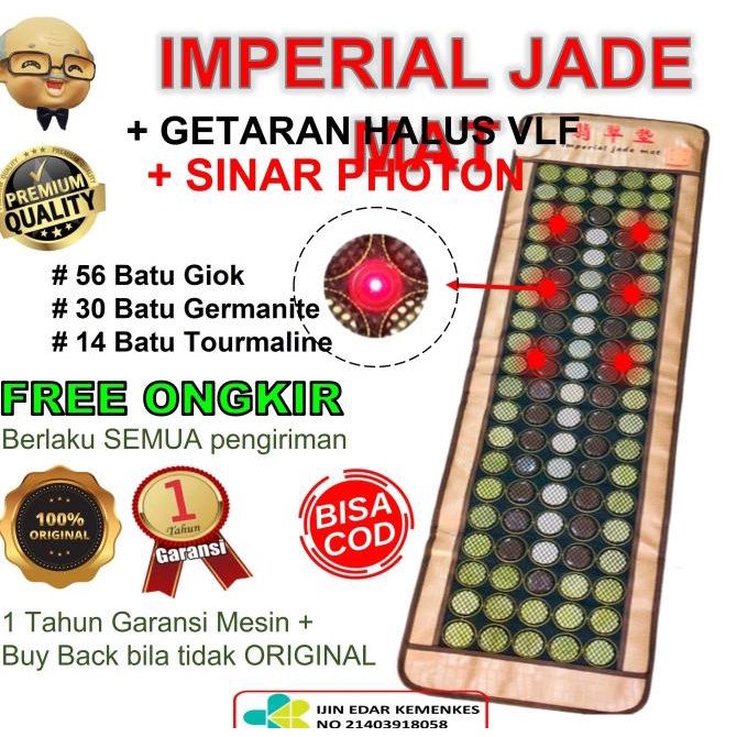 Matras kesehatan Imperial Jade Mat / Jade Mat Voye