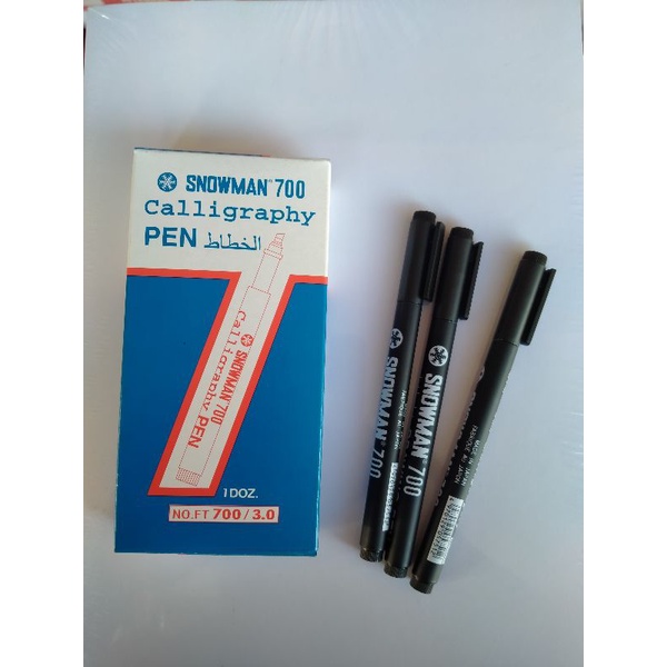 

[1 PCS] Pulpen/Spiodol kaligrafi Snowman 700