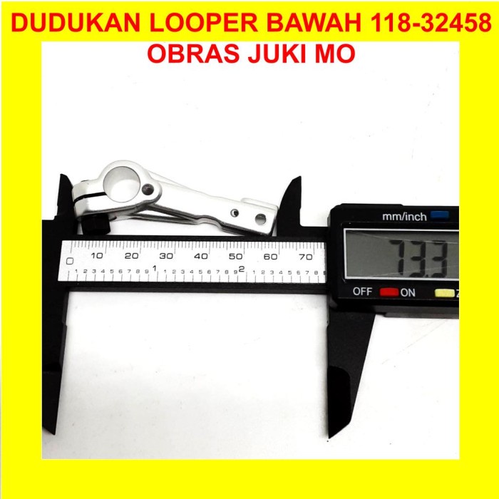 Dudukan Looper Bawah Obras Juki MO 118-32458 Mesin Jahit Industri LEEN