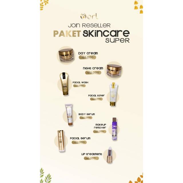 Paket reseller b erl cosmetics