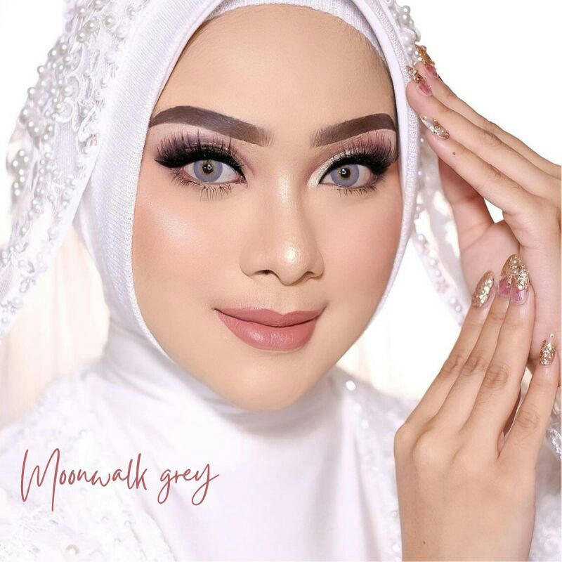 Softlens MOONWALK/Softlens warna cerah wedding