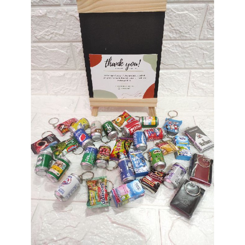 (Tambahan Gift) Tatakan gelas / Bunga / Ganci Unik / set sendok garpu / aestetic pen