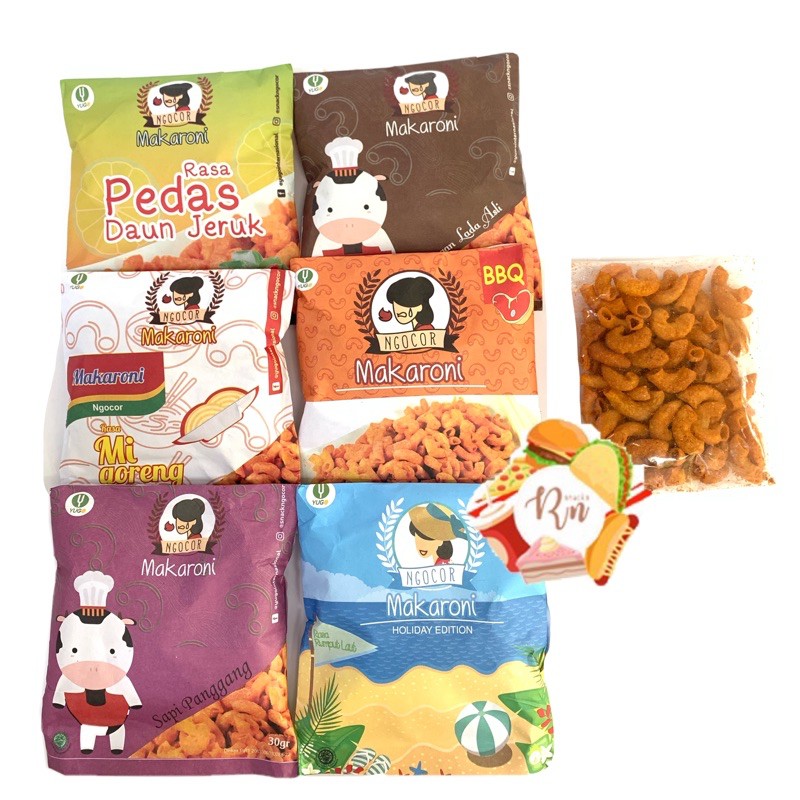 

Makaroni Ngocor Basreng Ngocor 30gr min 10 pcs TR1