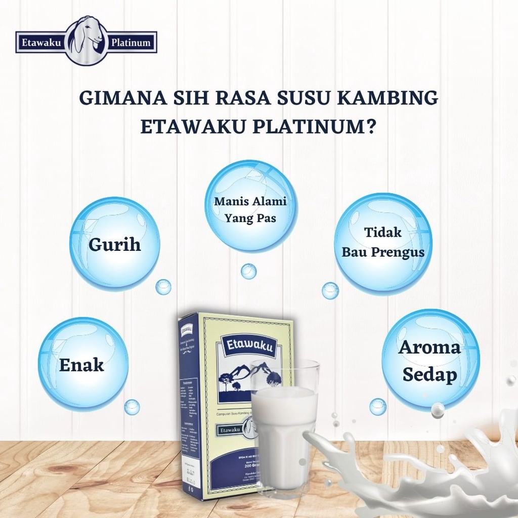 Paket Sendi &amp; Tulang Sendi 5 Box ETAWAKU PLATINUM - Susu Kambing &amp; Krimer Bubuk - Provit Etawa