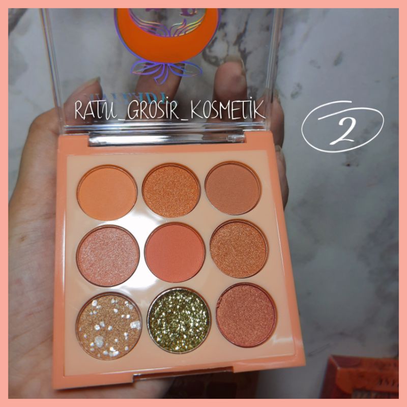 [ECER]EYESHADOW SWEET DESERT NUDE ANYLADY NO.760/EYESHADOW SWEET PEACH/ORANGE/STRAWBERY 9 COLOR ANYLADY NO.791