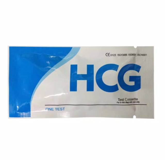 HCG CASSETTE BIRU - Tespack HCG Cassette Biru - Tes Kehamilan Cassette