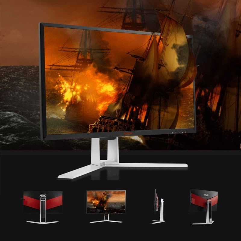 LED Monitor Gaming AOC AGON AG241QG 23.8&quot; 165Hz QHD HDMI Display Port