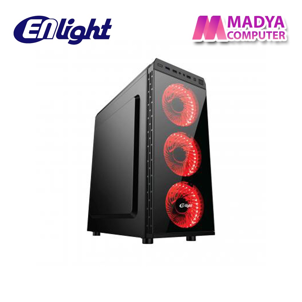 Casing Gaming Enlight Nebula (Non PSU) - Casing Komputer