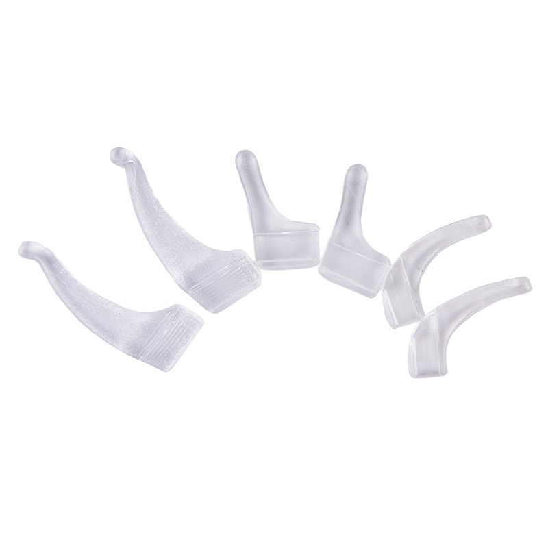 10 Pasang Kait Telinga Holder Kacamata Bahan Silikon Anti Slip