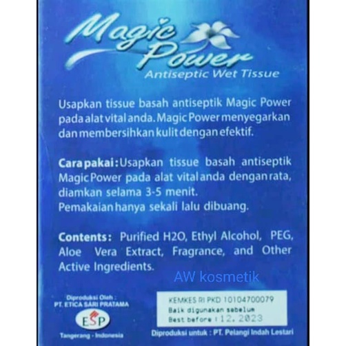 MAGIC POWER BLUE ASLI ORIGINAL ( BOX@3sachet )