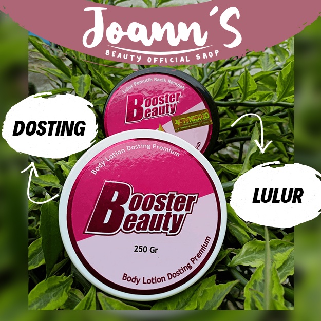 Paket Pemutih Cepat Booster Beauty Dosting + Lulur Racik Rempah Original BPOM 100% HALAL