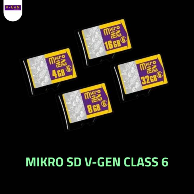 Memory Card Vgen 4-32 Gb Berjayamitragadget