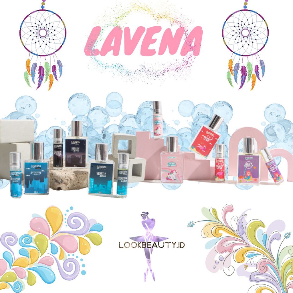 READY ~ Parfum Luxbee Kemasan 6 ml - LAVENA PARFUM 6ML ORIGINAL BPOM - PARFUM INSPIRED