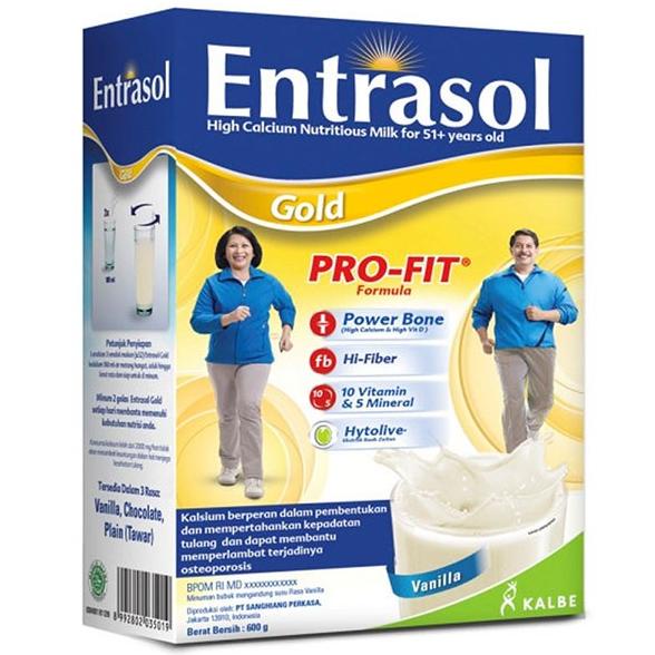 

[COD] Entrasol Gold Vanila 600G [COD]